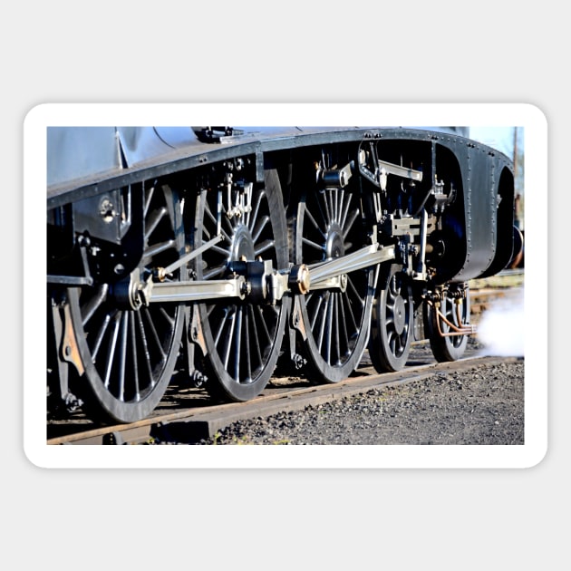 Steam Loco Sir Nigel Gresley Magnet by Random Railways